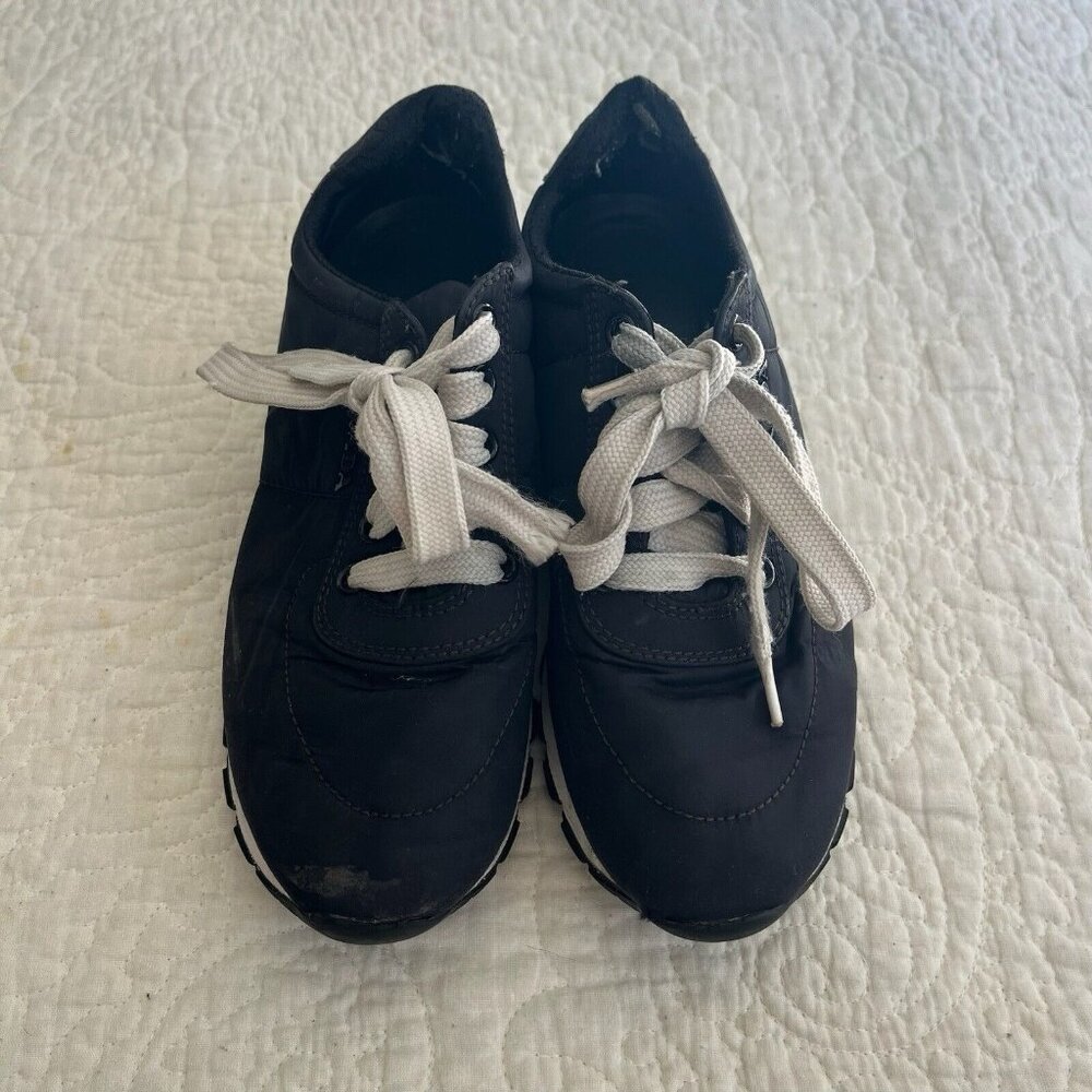 PRADA Women’s Re-Nylon Sneakers in Black Size EU35 - Picture 1 of 9